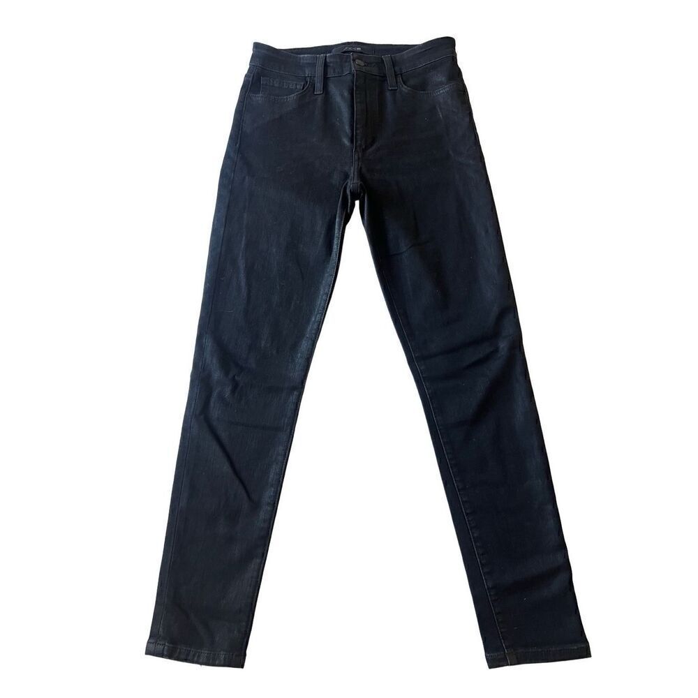 Like New! Joe’s Black Denim Coated Skinny Jeans Size 27